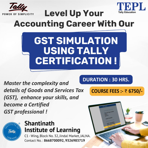 GST Simulation using Tally Certification